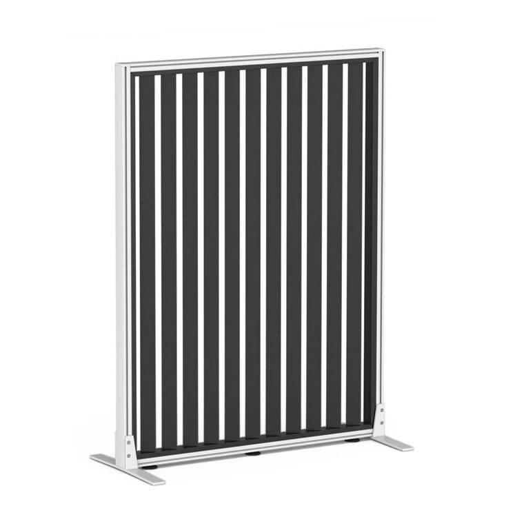 Studio Divide Floor Standing Screen 150 Degree Slat Angle