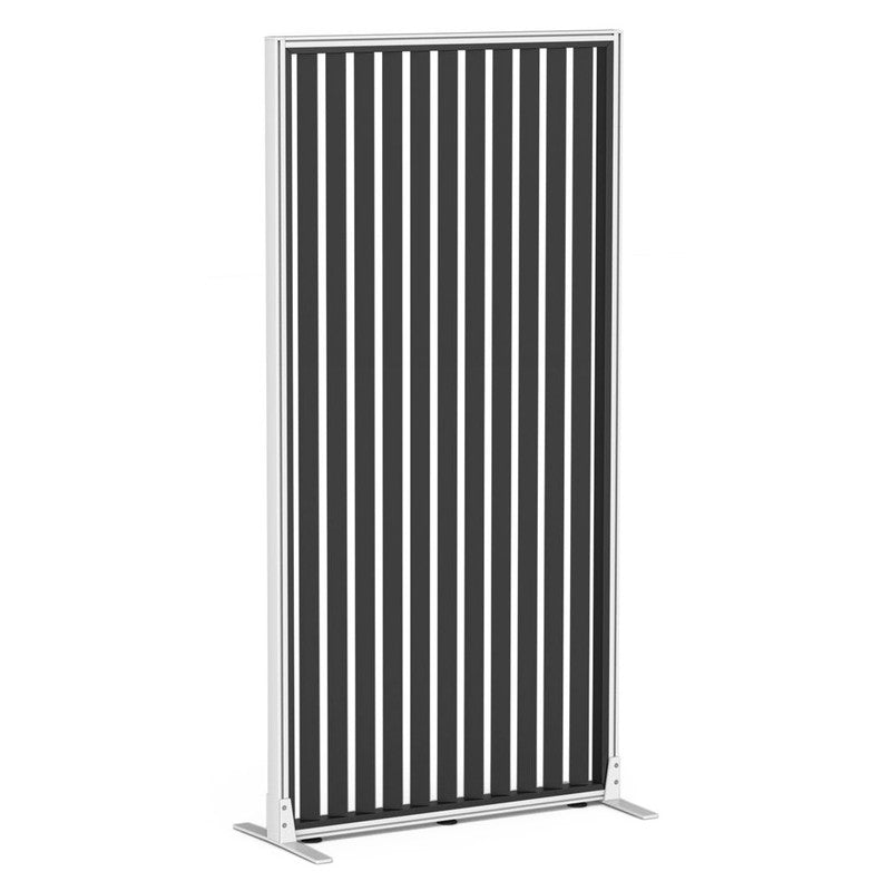 Studio Divide Floor Standing Screen 150 Degree Slat Angle