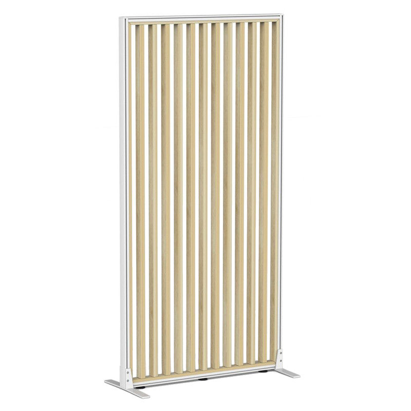 Studio Divide Floor Standing Screen 90 Degree Slat Angle