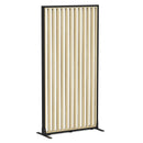 Studio Divide Floor Standing Screen 90 Degree Slat Angle