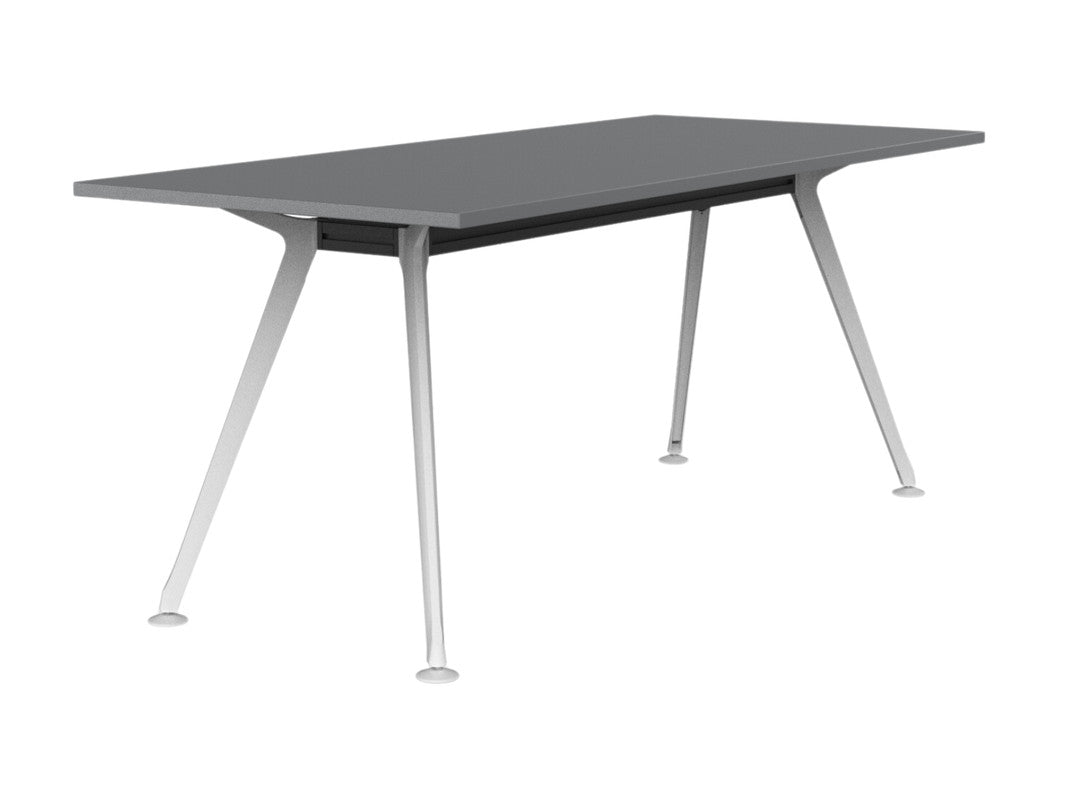 Team Boardroom Table 1800 x 800 / Silver / White