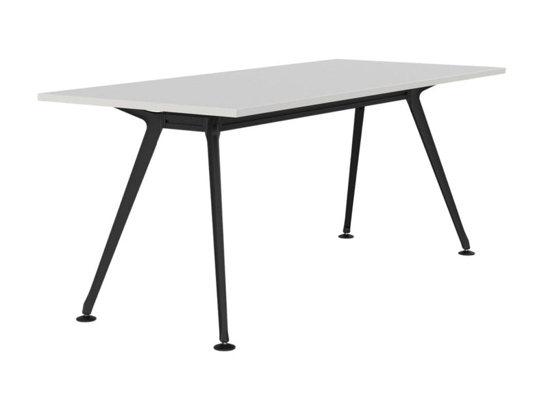 Team Boardroom Table 1800 x 800 / White / Black