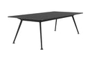 Team Boardroom Table 2400 x 1200 / Black / Black