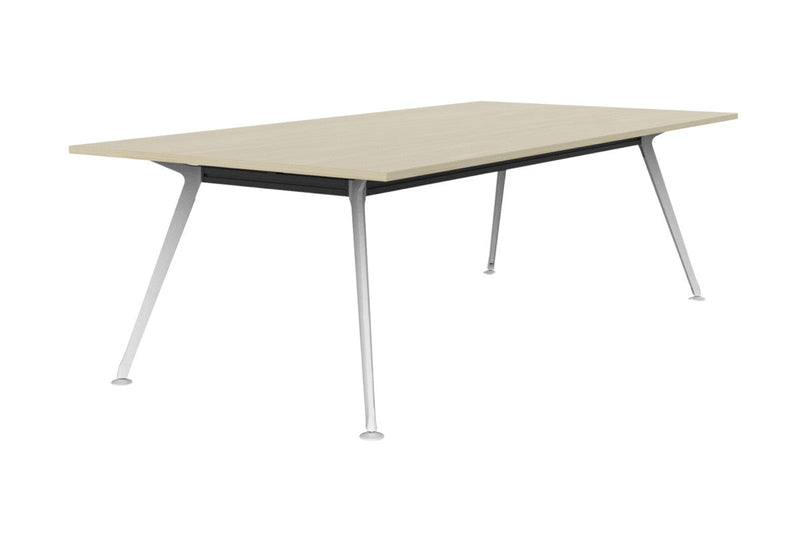 Team Boardroom Table 2400 x 1200 / Nordic Maple / White