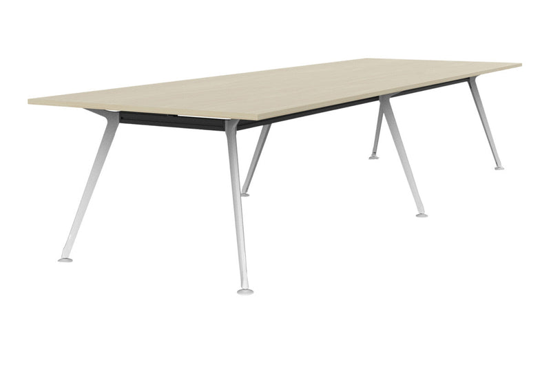 Team Boardroom Table 3600 x 1200 / Nordic Maple / White