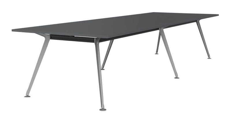 Team Boardroom Table 3600 x 1200 / Silver / Silver