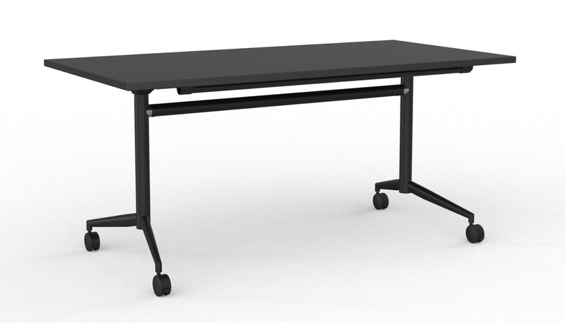 Team Flip Table Rectangle 1600 x 800 / Black / Black