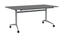 Team Flip Table Rectangle 1600 x 800 / Silver / Silver
