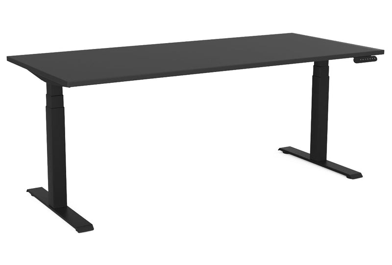 Velocity 3 Column Electric Desk Standard 1800 x 800 / Black / Black