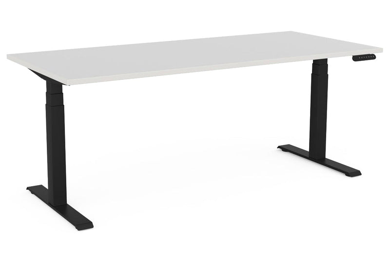 Velocity 3 Column Electric Desk Standard 1800 x 800 / White / Black