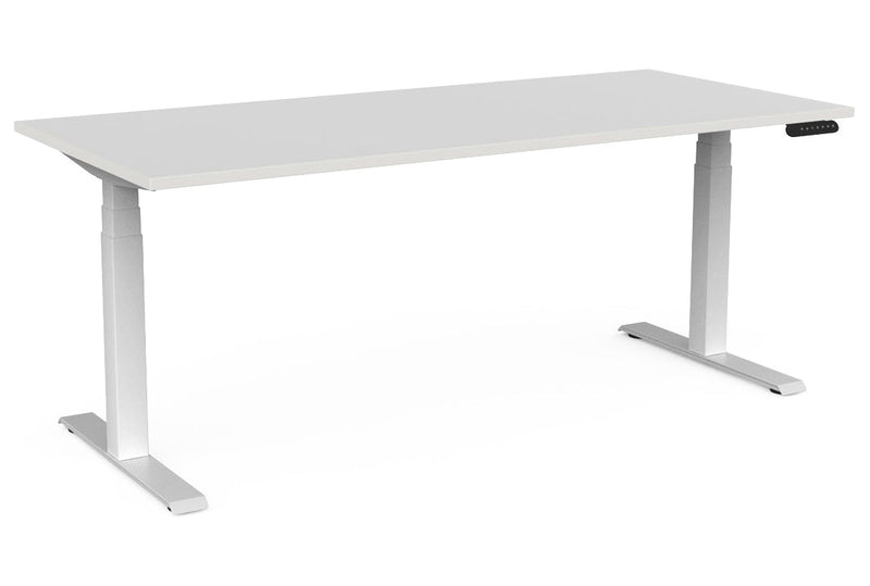Velocity 3 Column Electric Desk Standard 1800 x 800 / White / White