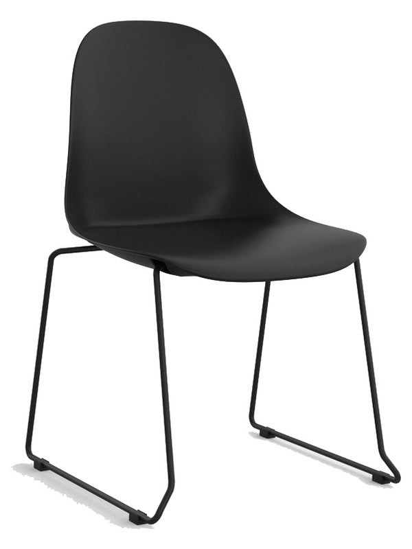 Willow Visitor Chair Navy / Black