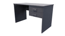 Zealand 2 Drawer Computer Desk Carbon
