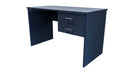Zealand 2 Drawer Computer Desk Char Blue