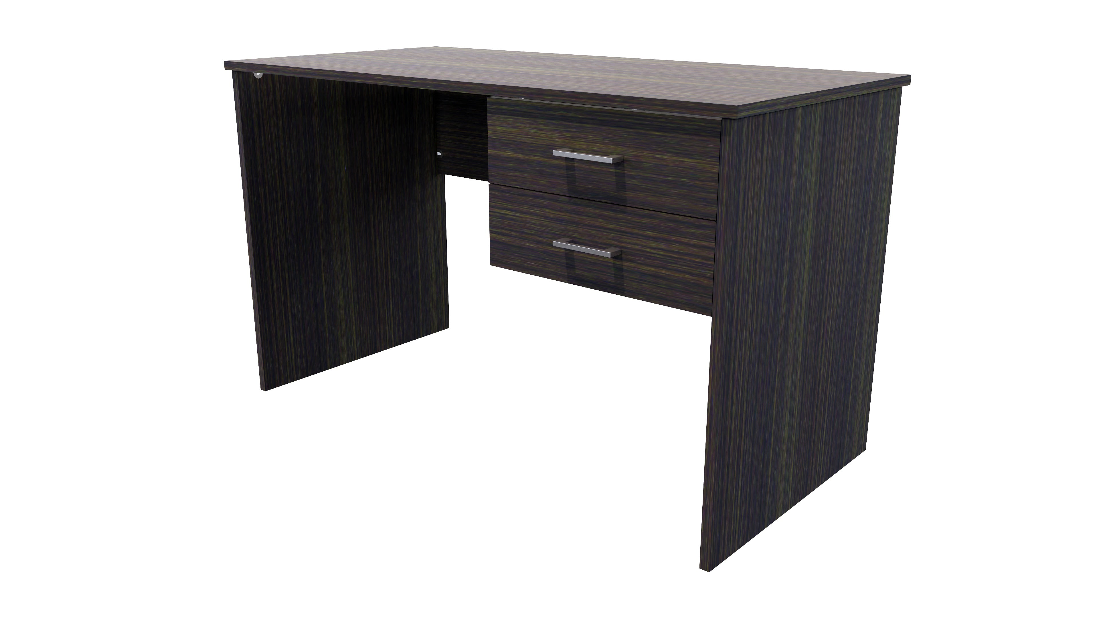 Zealand 2 Drawer Computer Desk Dark Oak