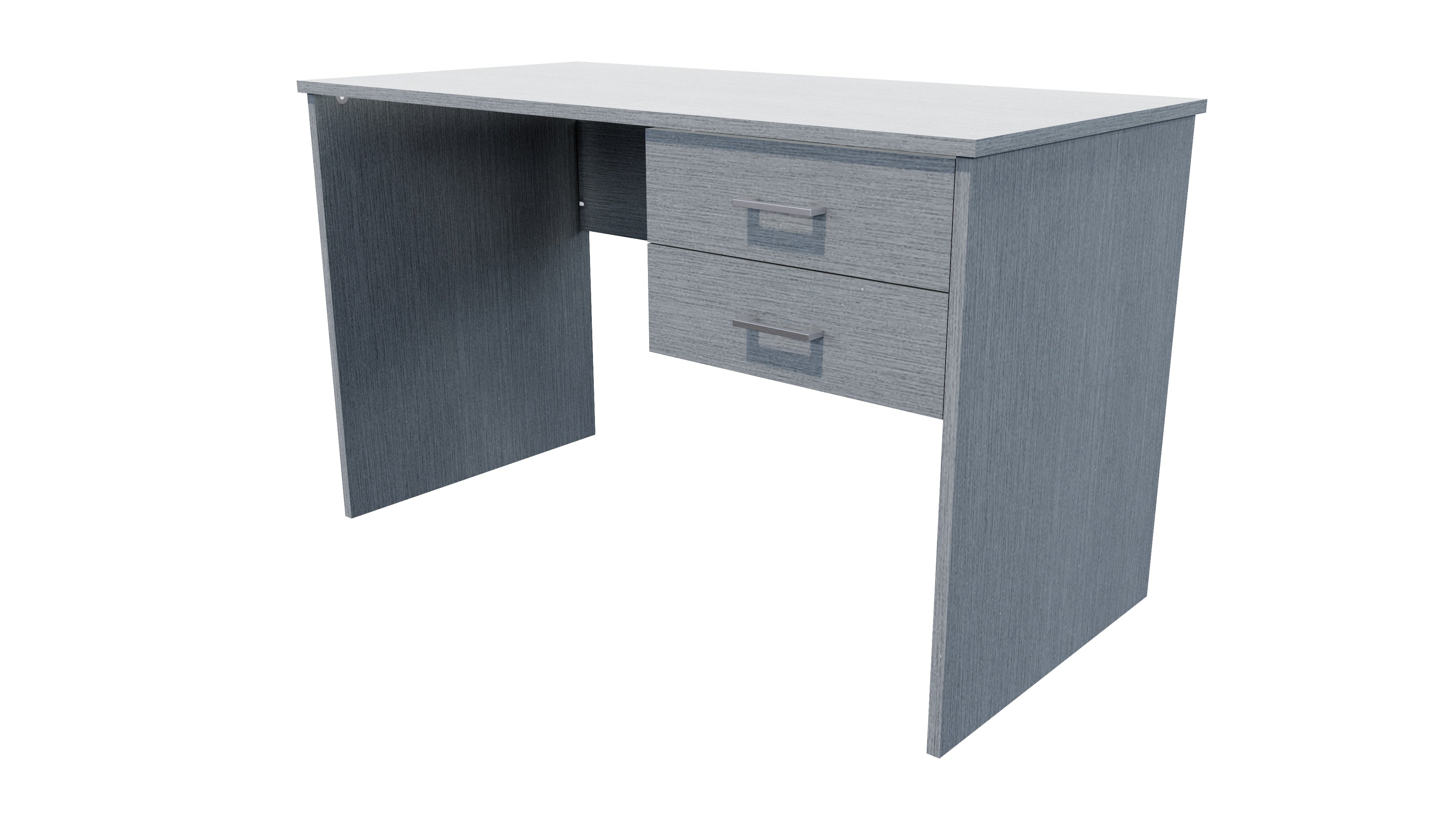 Zealand 2 Drawer Computer Desk New Graphite
