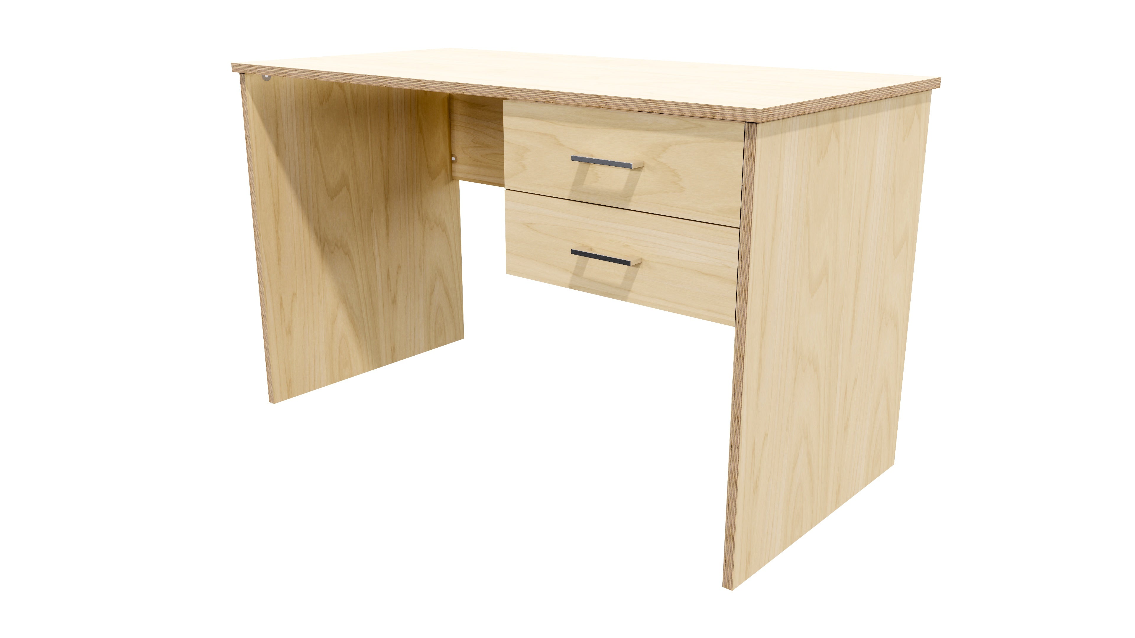 Zealand 2 Drawer Computer Desk Premium Ply