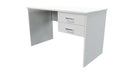 Zealand 2 Drawer Computer Desk Seal Grey