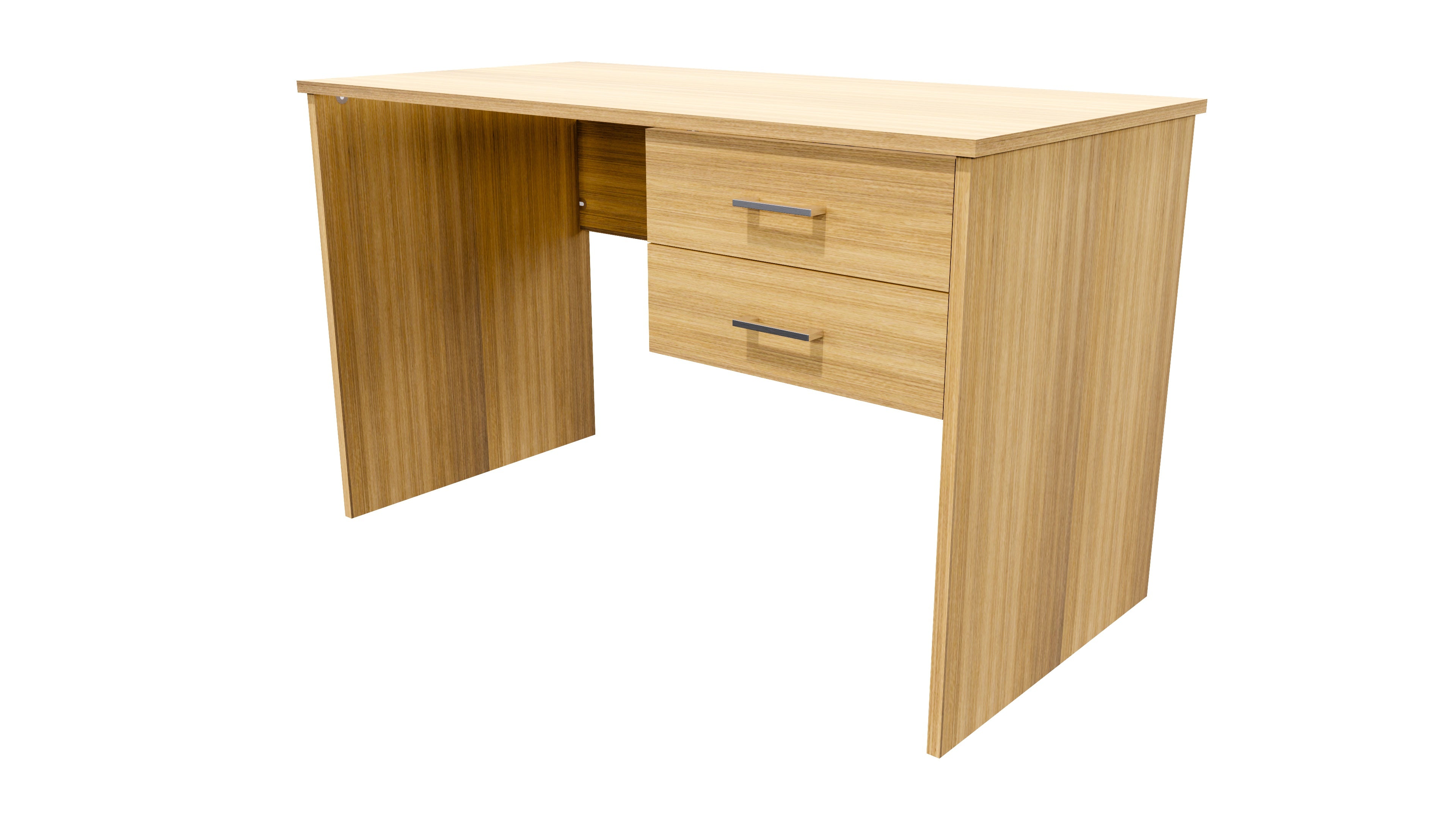 Zealand 2 Drawer Computer Desk Sublime Teak