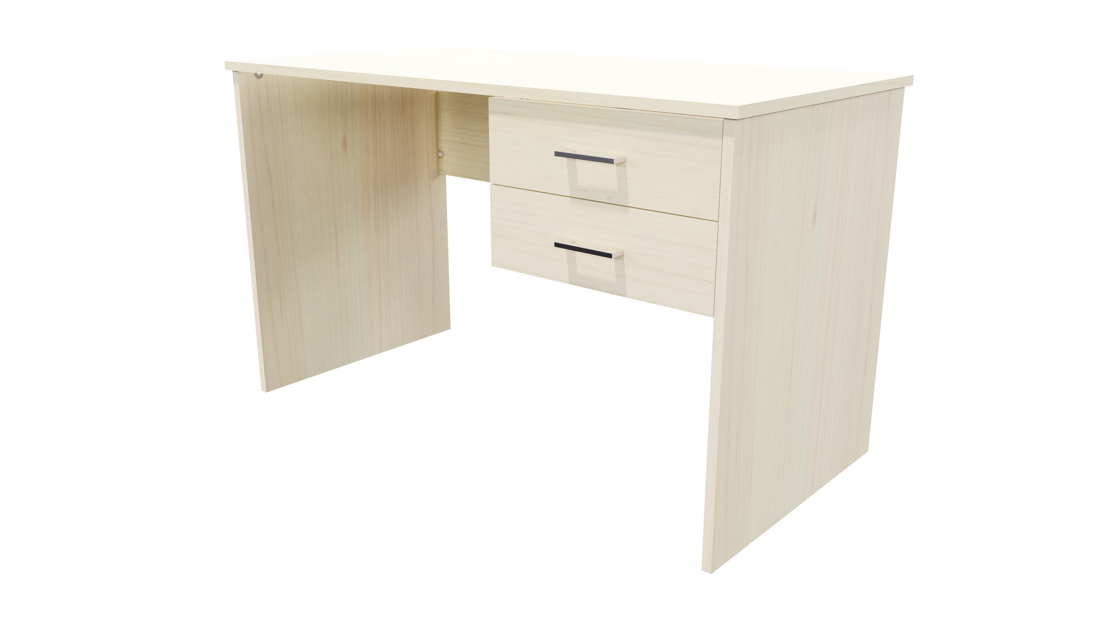 Zealand 2 Drawer Computer Desk Washed Maple