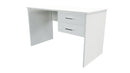Zealand 2 Drawer Computer Desk White