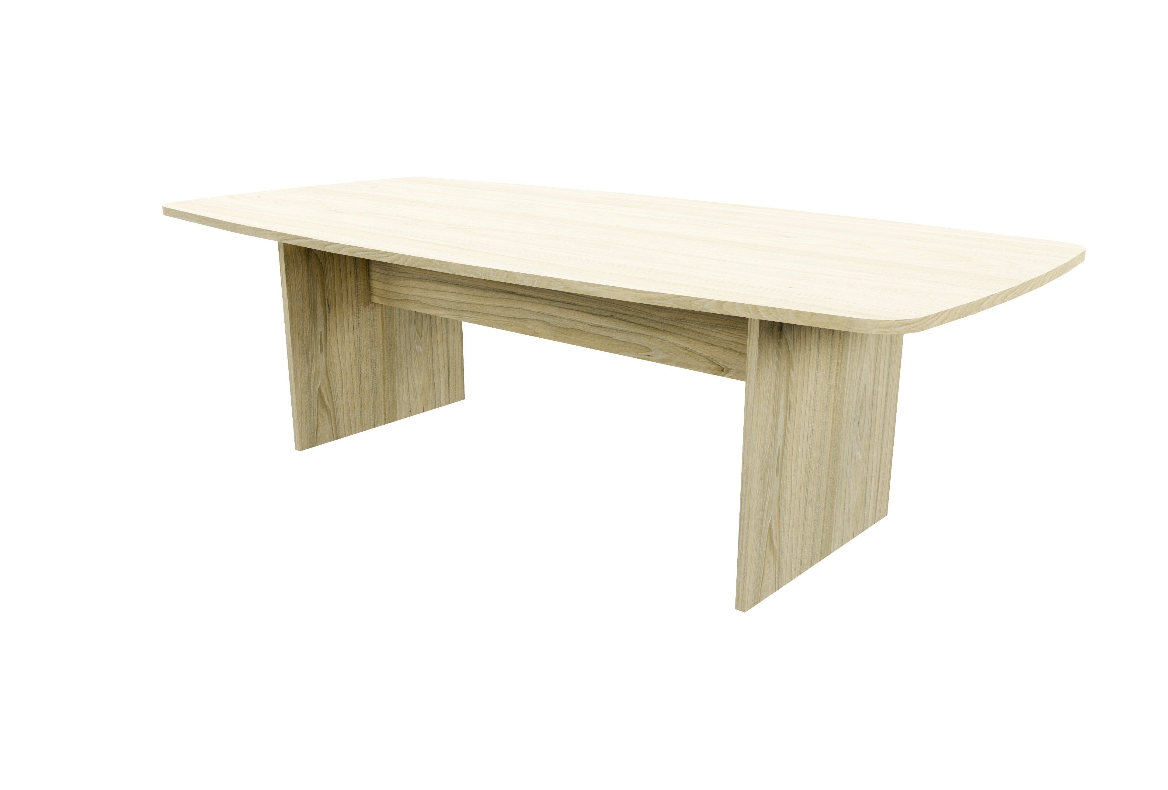 Zealand Boardroom Table 2400x1200 / Coastal Elm