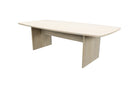 Zealand Boardroom Table 2400x1200 / Seasoned Oak