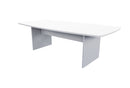 Zealand Boardroom Table 2400x1200 / Silver Strata