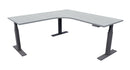 Zealand Electric Workstation 1500x1500x700 / Black / New Graphite