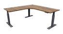 Zealand Electric Workstation 1500x1500x700 / Black / Tasman Elm