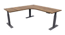 Zealand Electric Workstation 1800x1800x700 / Black / Tasman Elm