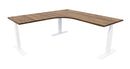 Zealand Electric Workstation 1800x1800x700 / White / Tasman Elm