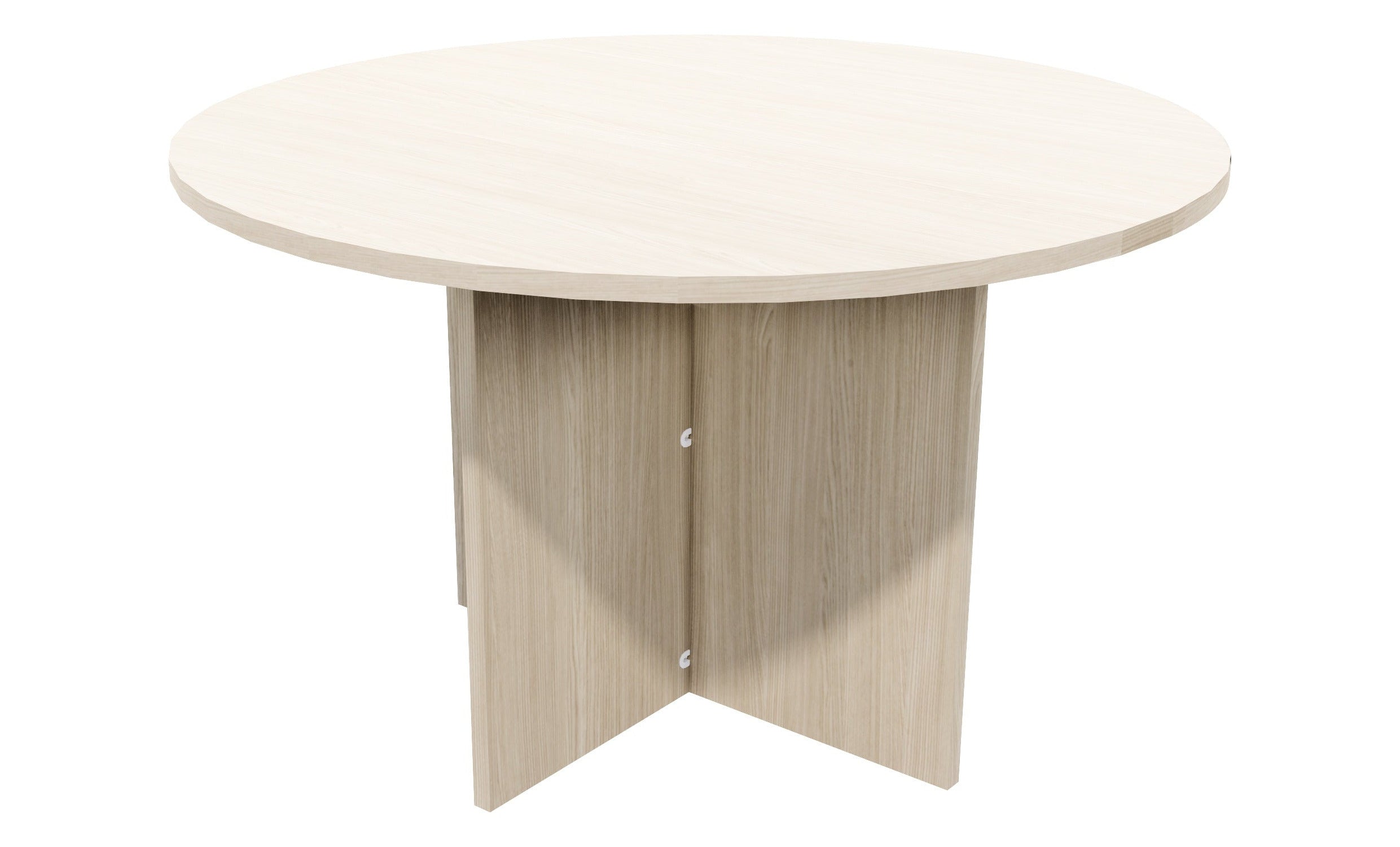Zealand Meeting Table 1200x1200 / Aged Ash