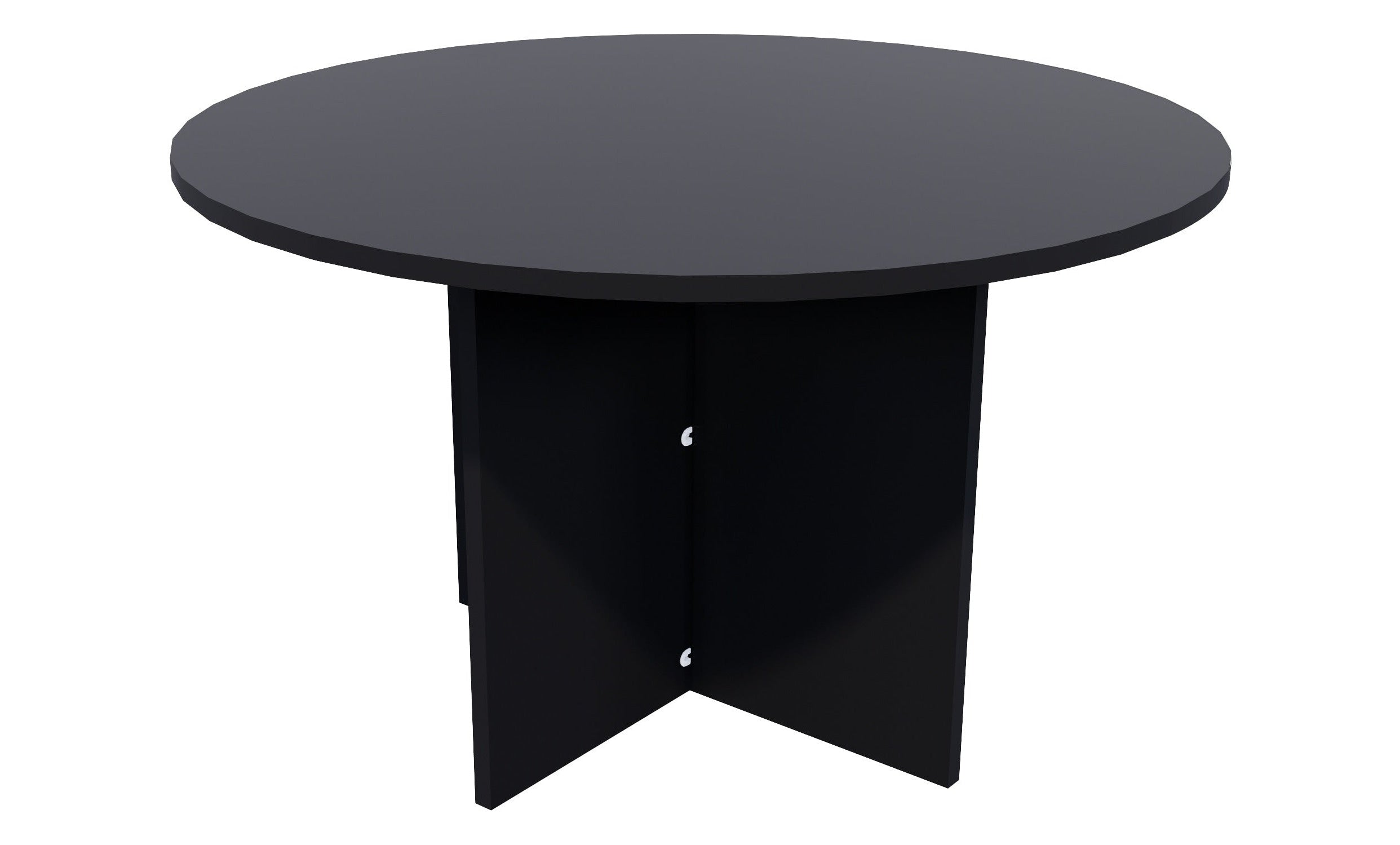 Zealand Meeting Table 1200x1200 / Black