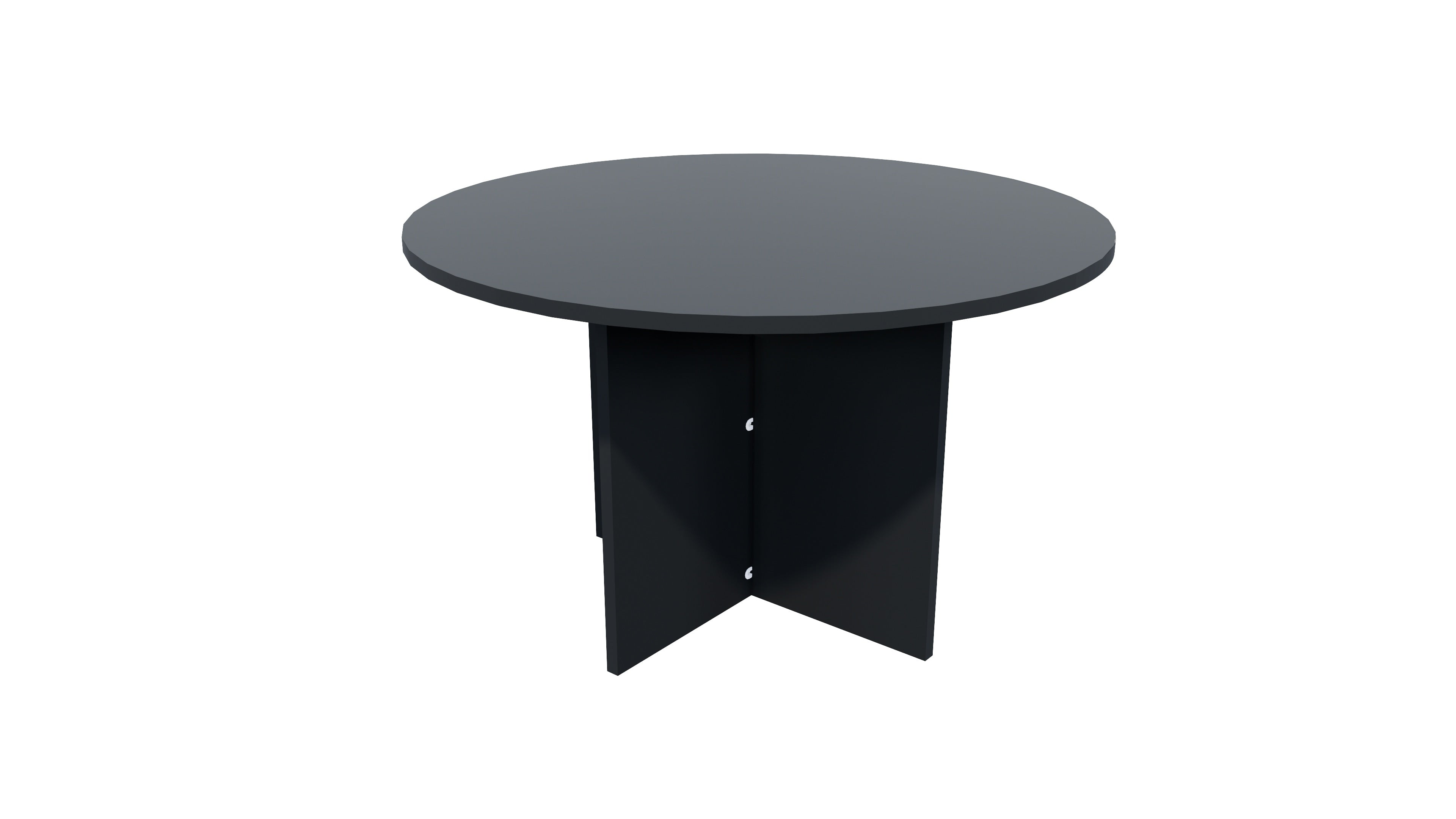 Zealand Meeting Table 1200x1200 / Carbon