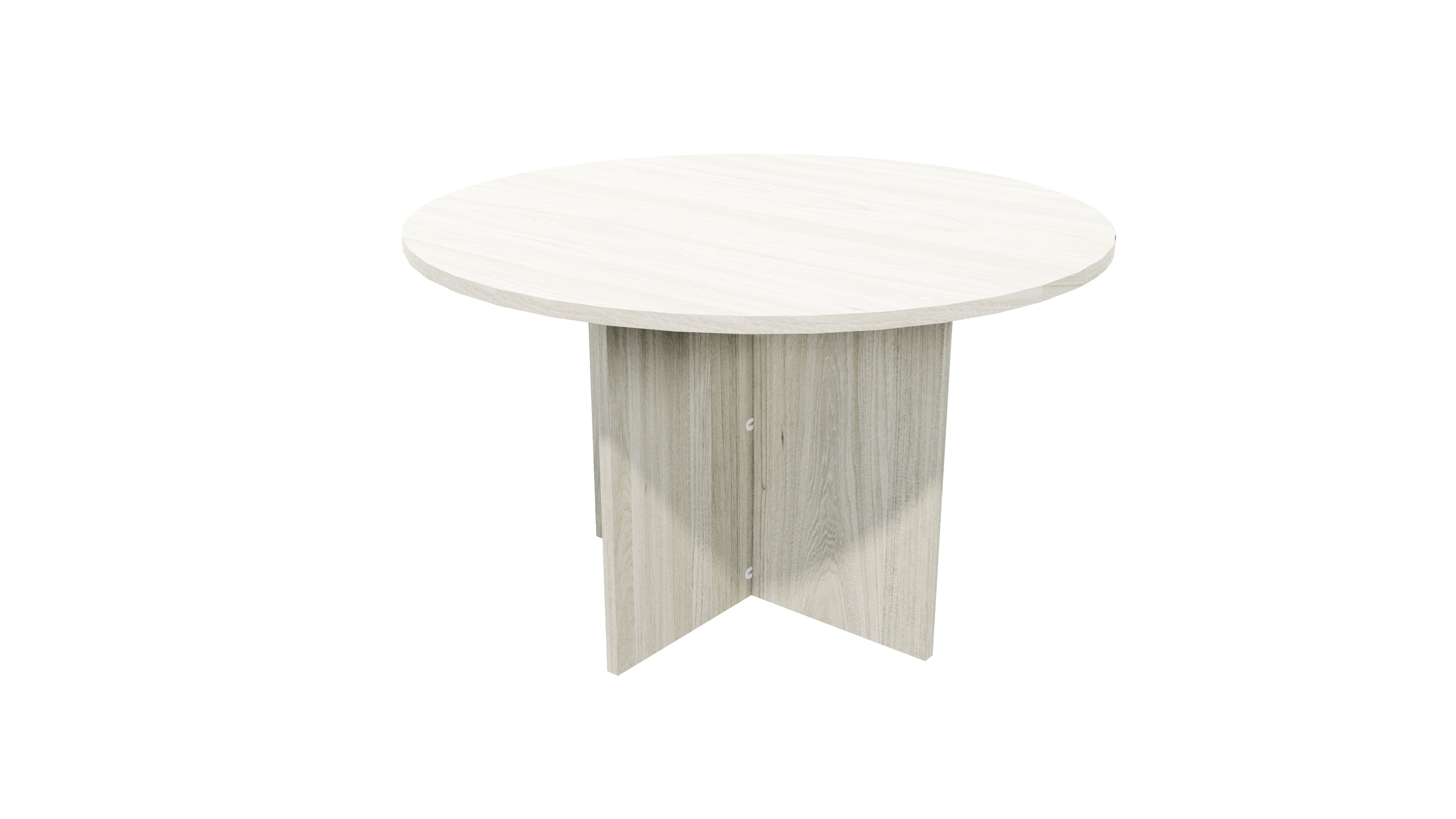 Zealand Meeting Table 1200x1200 / Coastal Elm