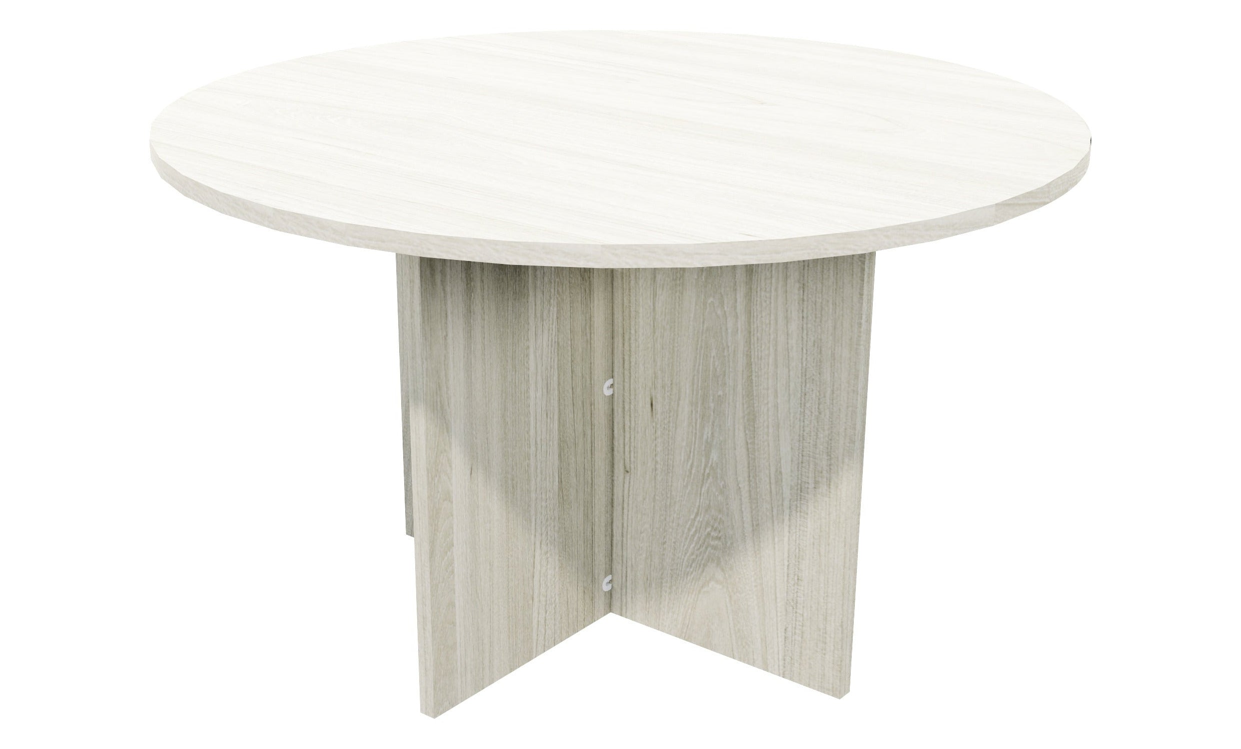 Zealand Meeting Table 1200x1200 / Coastal Elm