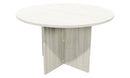 Zealand Meeting Table 1200x1200 / Coastal Elm
