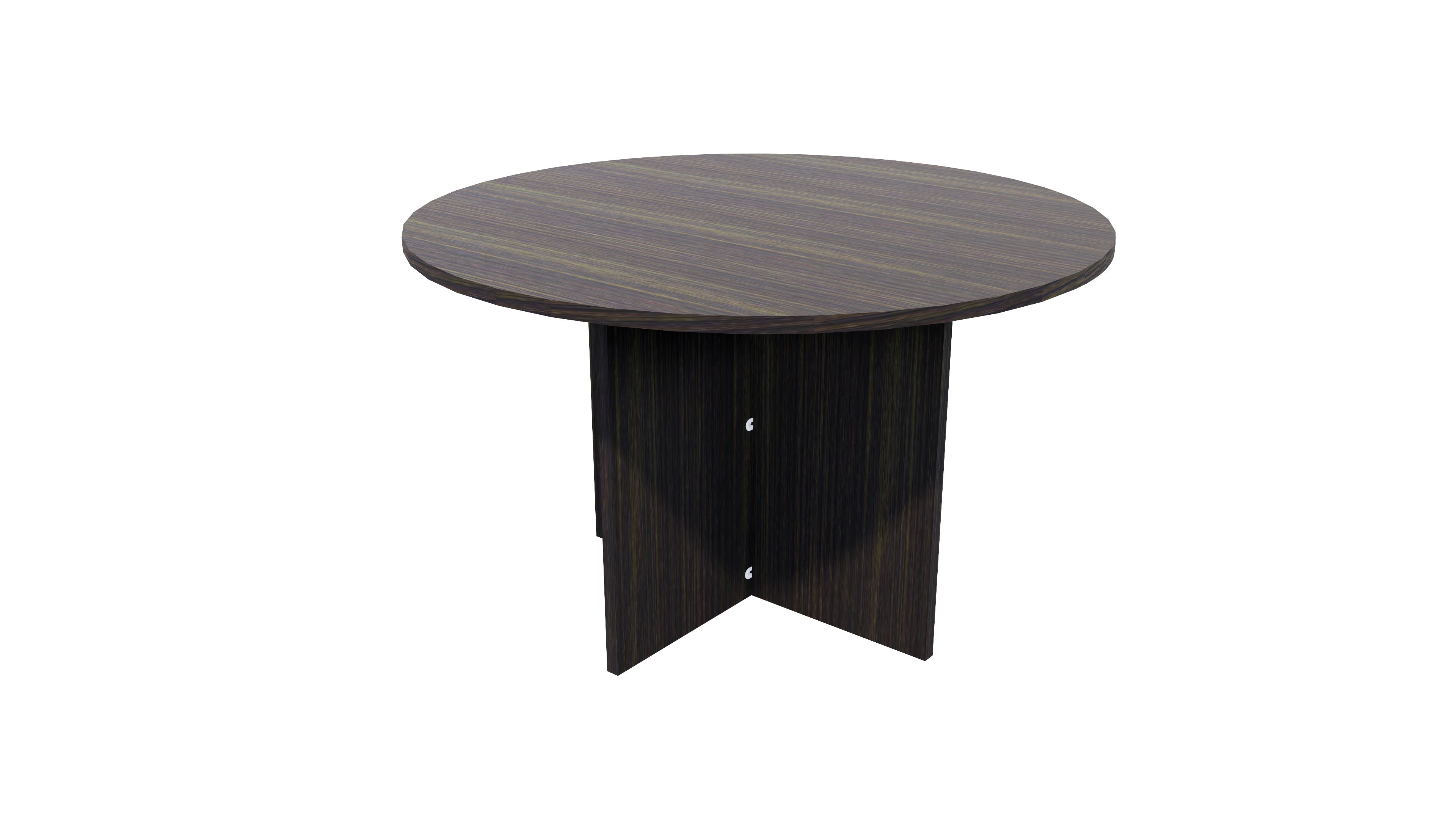 Zealand Meeting Table 1200x1200 / Dark Oak