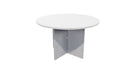 Zealand Meeting Table 1200x1200 / Silver Haze