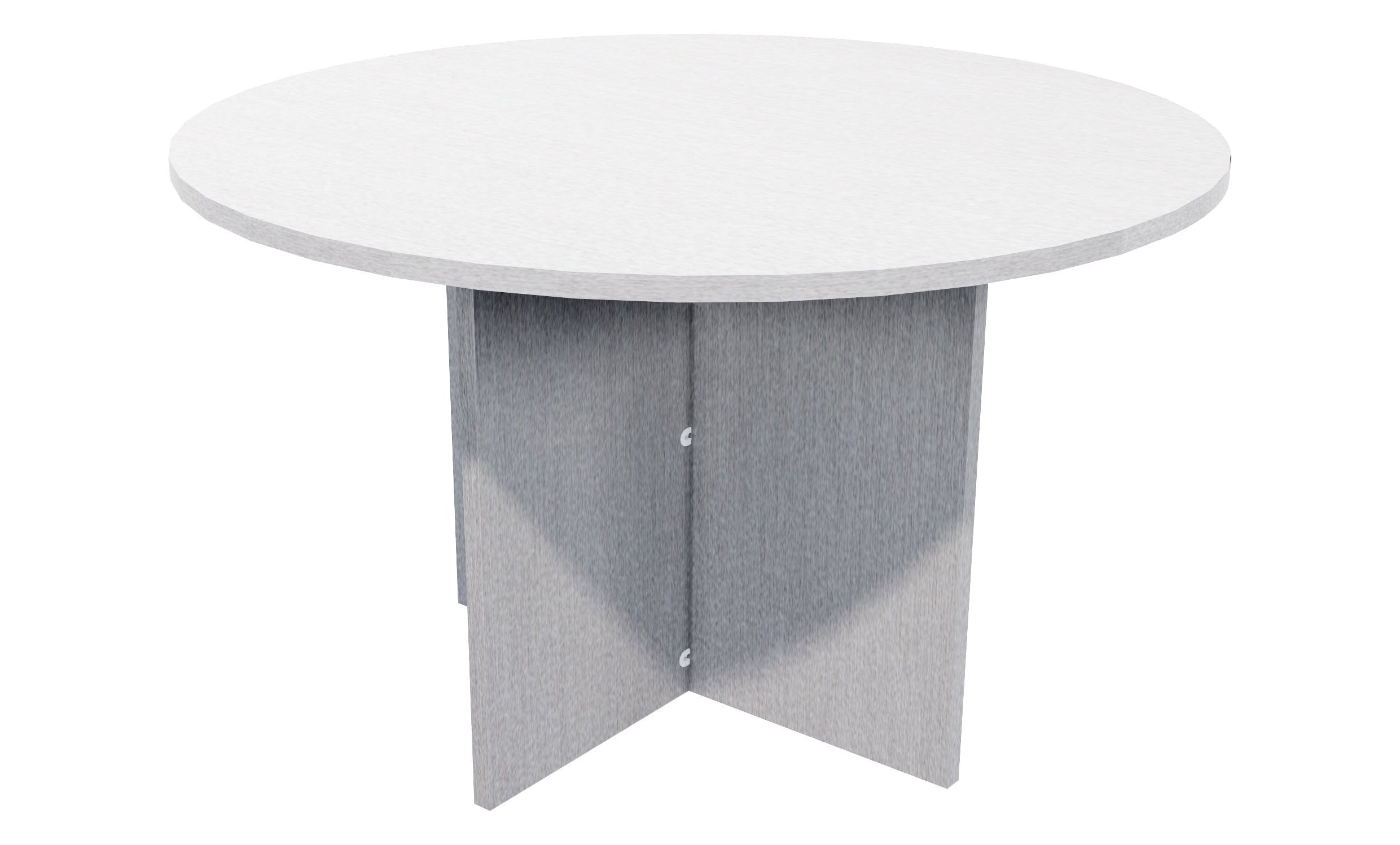 Zealand Meeting Table 1200x1200 / Silver Haze