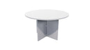 Zealand Meeting Table 1200x1200 / Silver Strata