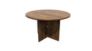 Zealand Meeting Table 1200x1200 / Tasman Elm