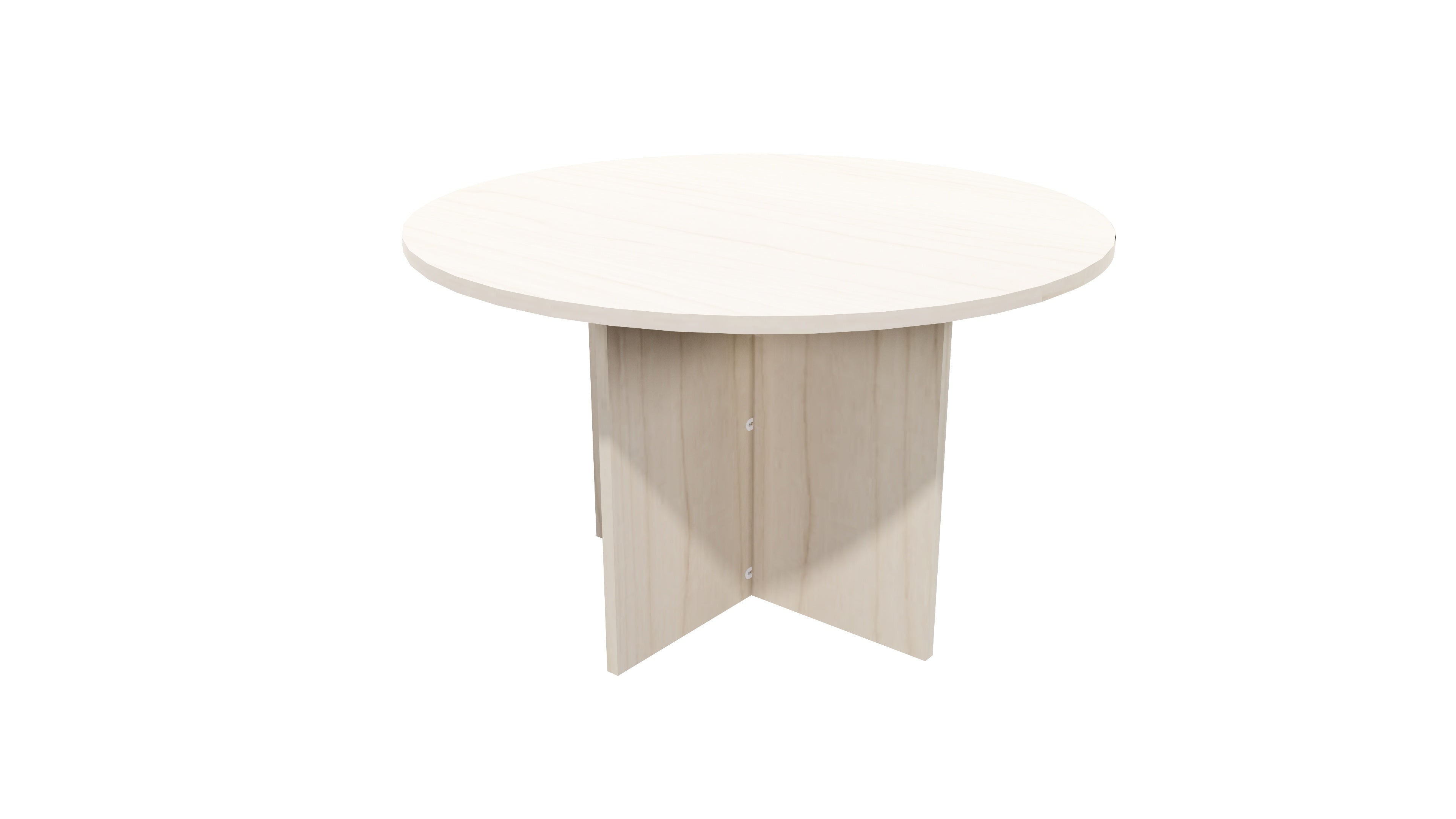 Zealand Meeting Table 1200x1200 / Washed Maple