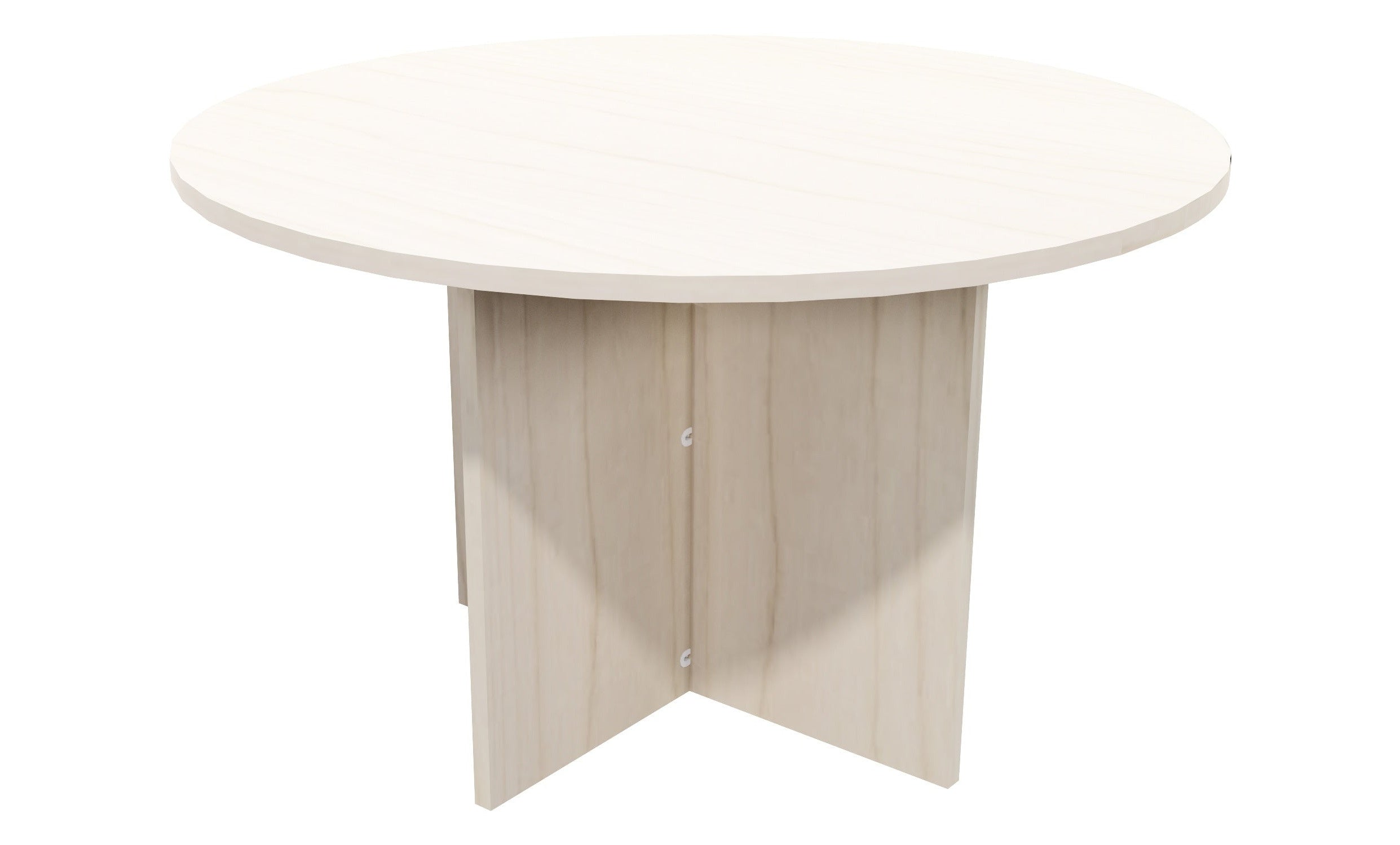 Zealand Meeting Table 1200x1200 / Washed Maple