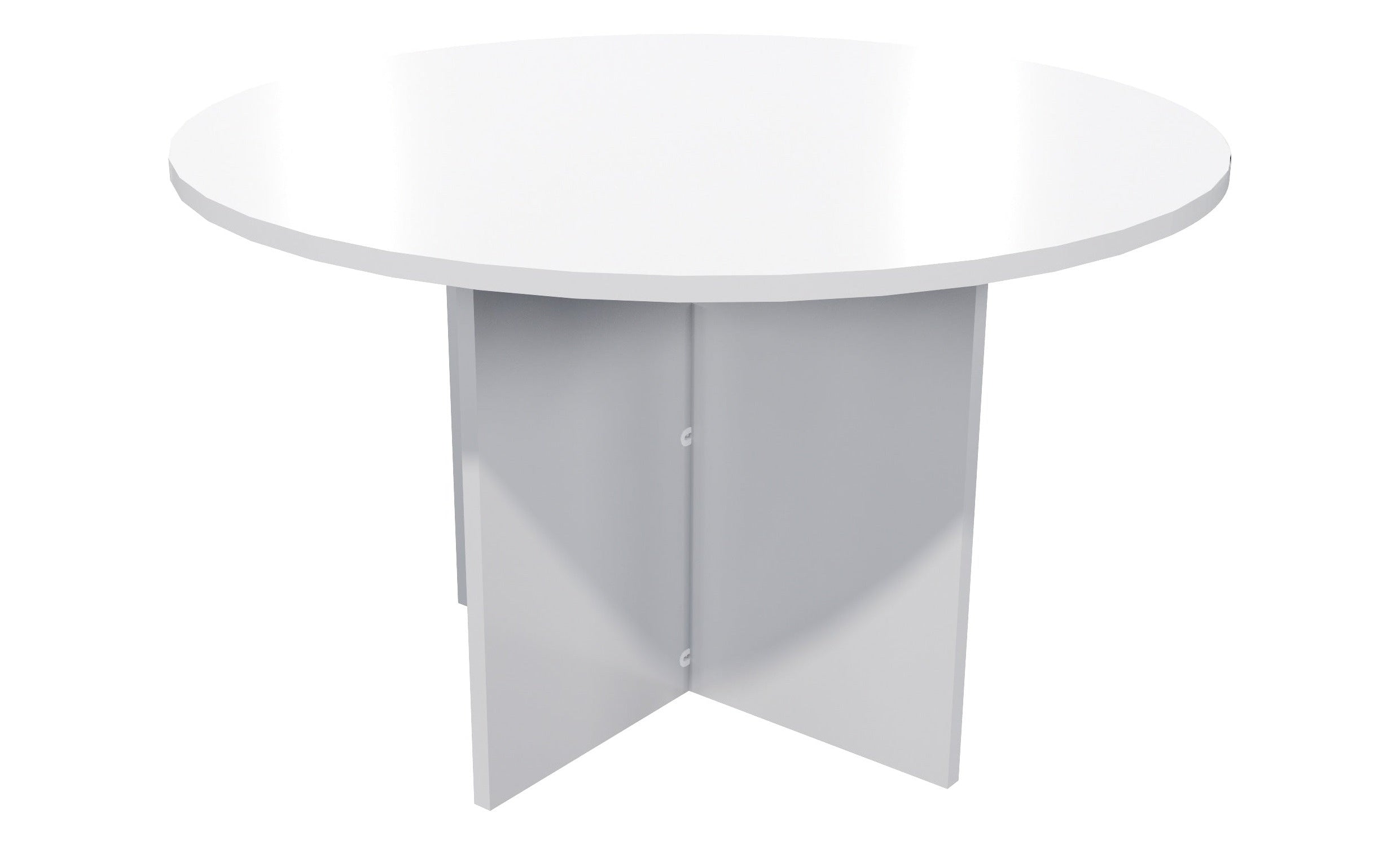 Zealand Meeting Table 1200x1200 / White