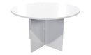 Zealand Meeting Table 1200x1200 / White