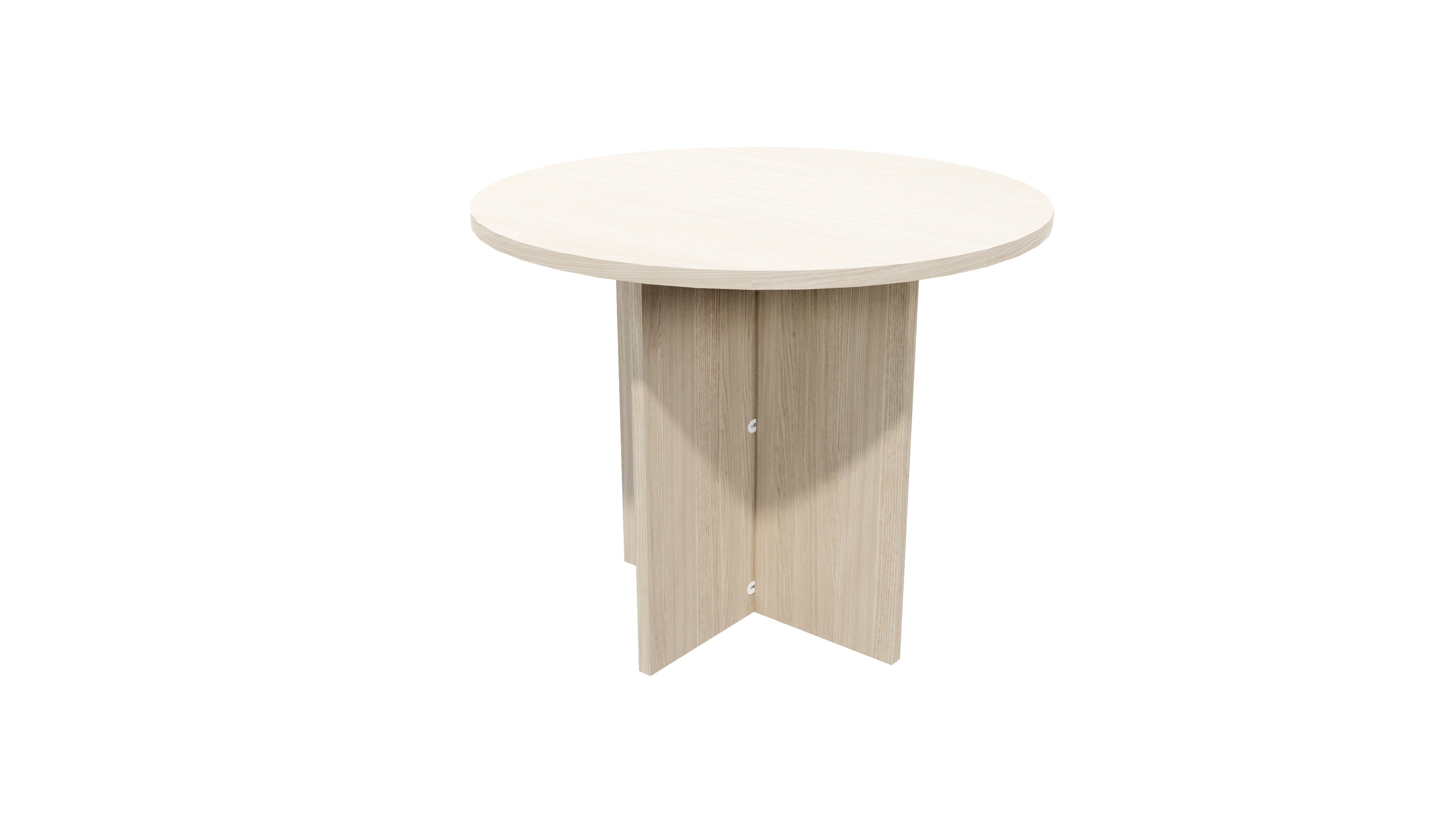 Zealand Meeting Table 900x900 / Aged Ash