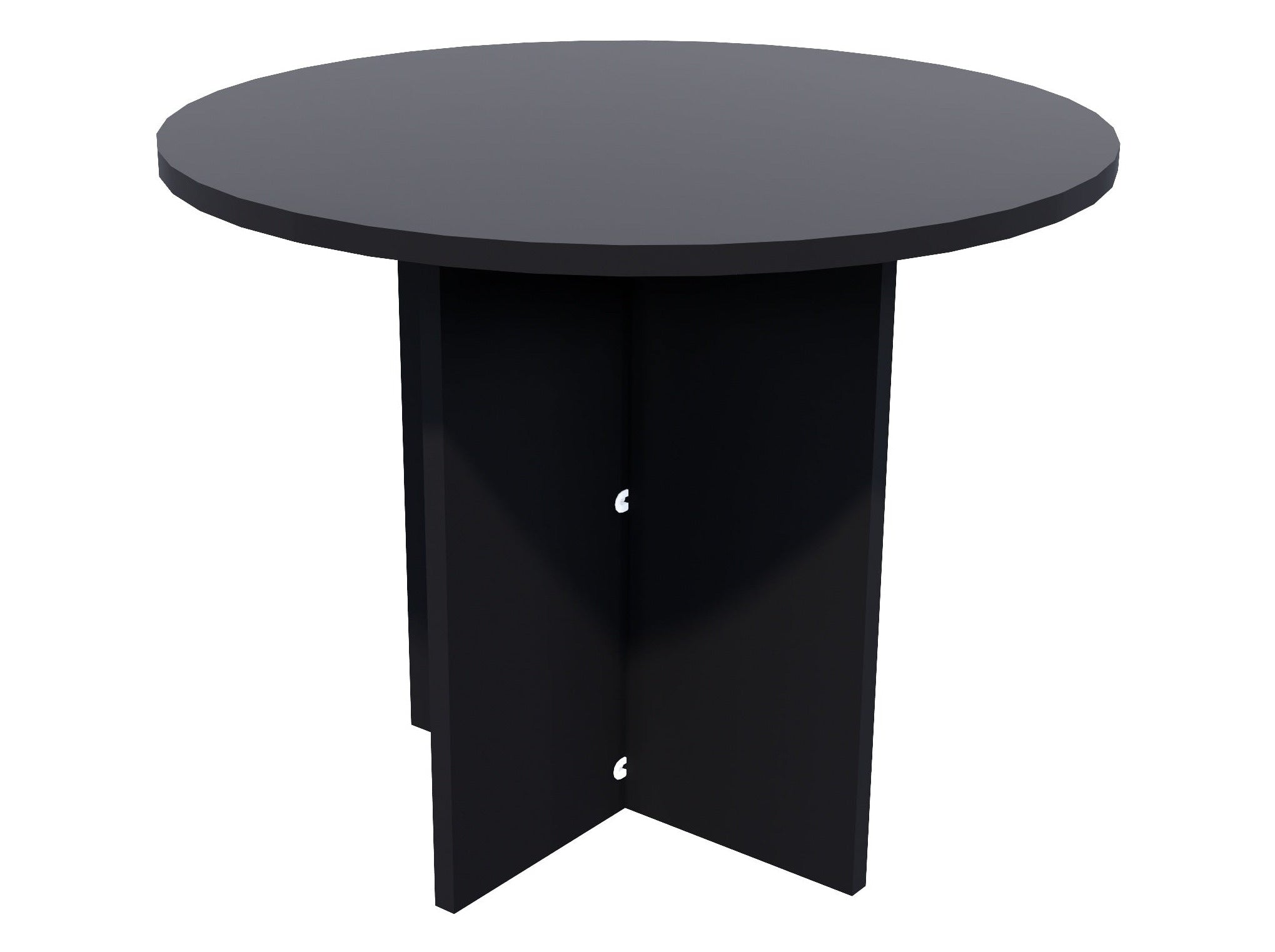Zealand Meeting Table 900x900 / Black