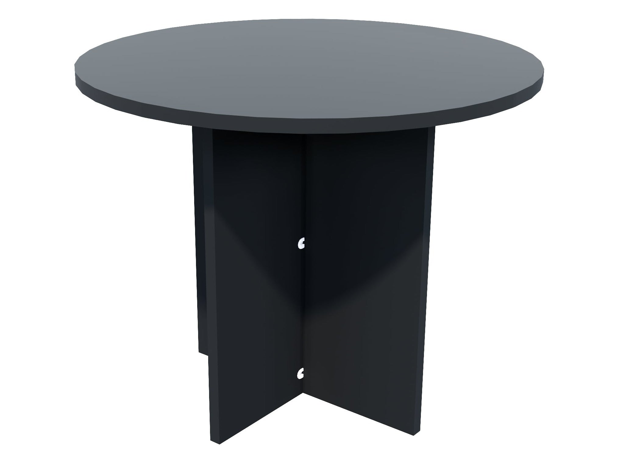 Zealand Meeting Table 900x900 / Carbon